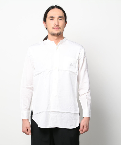 ALDIES（アールディーズ）の「Calm Shirts / カームシャツ（シャツ/ブラウス・メンズ・ホワイト/バーガンディー/ピンク・MEDIUM/SMALL/LARGE）」の6枚目の写真