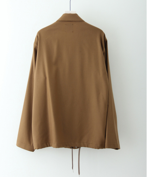 UNITED TOKYO(ユナイテッドトウキョウ)の「フランネルコーチジャケット(ブルゾン・メンズ・ネイビー/キャメル/バーガンディー・3/1/2)」の5枚目の写真