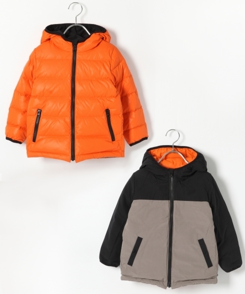 GLOBAL WORK（グローバルワーク）の「【キッズ】リバーシブルフード 