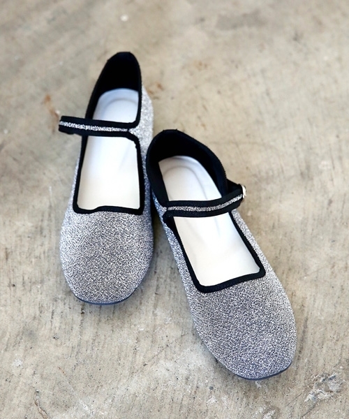 LOWRYS FARM（ローリーズファーム）の「チャイナシューズ　784419（その他シューズ・レディース・ブラック/シルバー/チェック・LARGE/MEDIUM）」の6枚目の写真