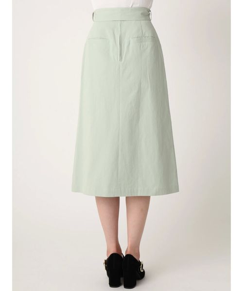 dazzlin（ダズリン）の「ミディ台形ラップスカート（スカート・レディース・ベージュ/イエロー/ブルー/ミント・SMALL/MEDIUM）」の20枚目の写真