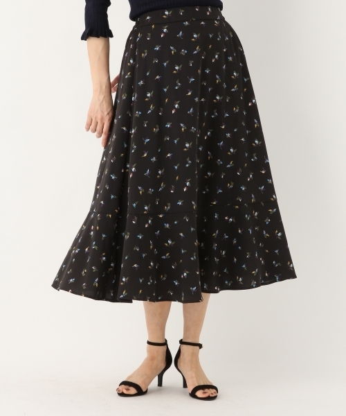 A part by（アパートバイ）の「Pリーフティアードスカート 786629（スカート・レディース・ブラック系その他/ブラウン系その他/ベージュ系その他・FREE）」の2枚目の写真