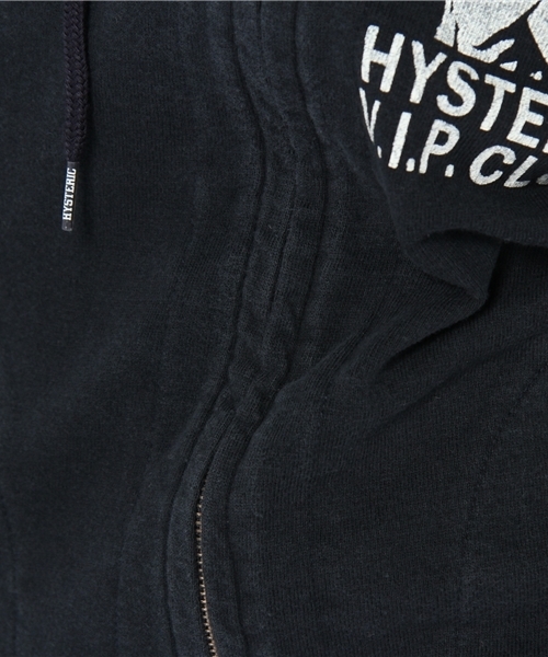 HYSTERIC GLAMOUR（ヒステリックグラマー）の「SCRATCH pt PK（パーカー・レディース・ホワイト/トップグレー/ブラック・FREE）」の13枚目の写真