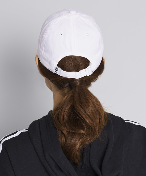 adidas(アディダス)の「adidas BCAP ロゴキャップ EMB(キャップ・レディース・ホワイト/ブラック/ホワイト系その他・FREE)」の7枚目の写真