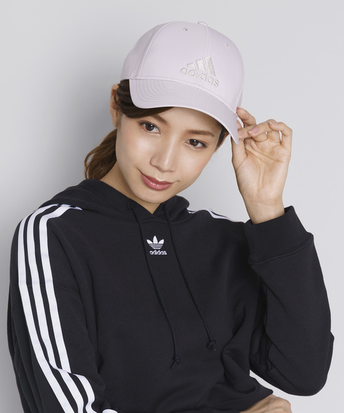 adidas(アディダス)の「adidas BCAP ロゴキャップ EMB(キャップ・レディース・ホワイト/ブラック/ホワイト系その他・FREE)」の15枚目の写真