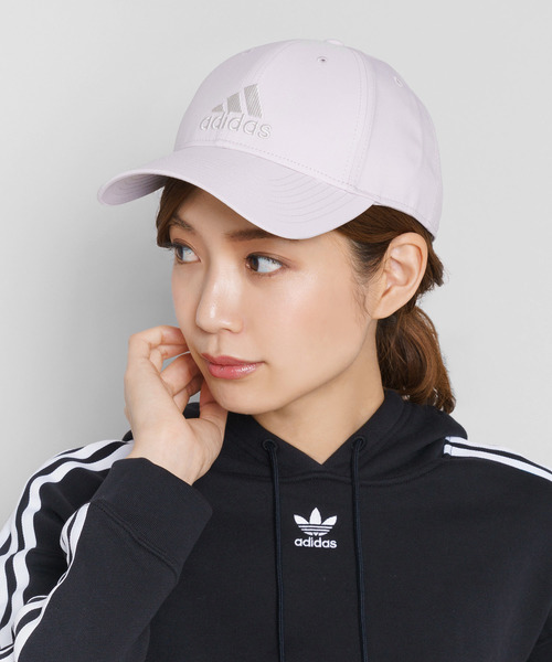 adidas(アディダス)の「adidas BCAP ロゴキャップ EMB(キャップ・レディース・ホワイト/ブラック/ホワイト系その他・FREE)」の17枚目の写真