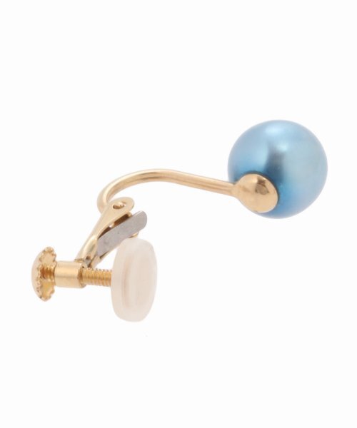 Spick & Span(スピックアンドスパン)の「インディゴパール1粒イヤリングK10 2P(ピアス(両耳用)・レディース・ゴールド・FREE)」の5枚目の写真