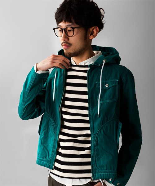 NANO universe(ナノユニバース)の「FIDELITY(フィデリティ)/ MARINE PK【別注】 (ブルゾン・メンズ・ロイヤルブルー/マスタード/エメラルド/その他1/ネイビー/レッド・MEDIUM/LARGE)」の2枚目の写真