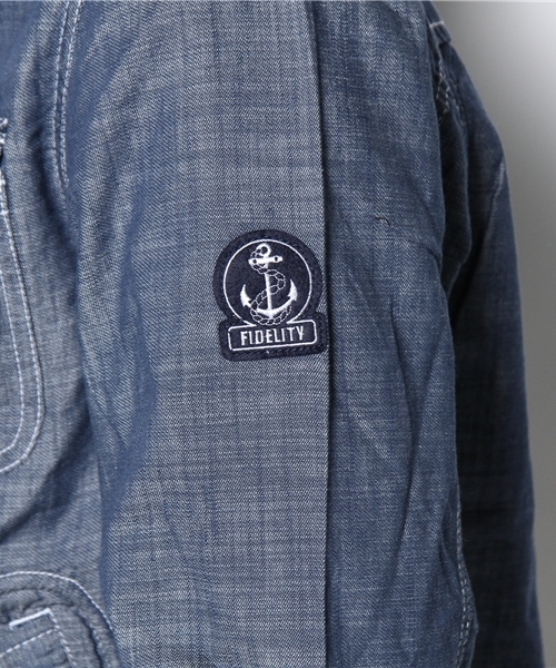 NANO universe(ナノユニバース)の「FIDELITY(フィデリティ)/ MARINE PK【別注】 (ブルゾン・メンズ・ロイヤルブルー/マスタード/エメラルド/その他1/ネイビー/レッド・MEDIUM/LARGE)」の14枚目の写真