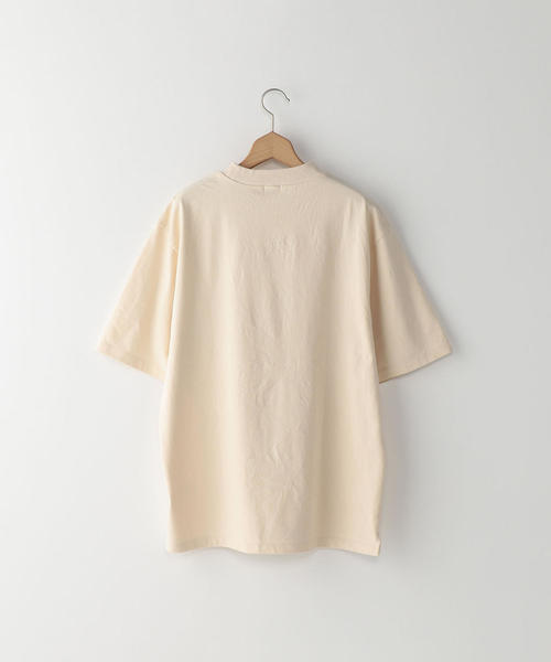 Steven Alan(スティーブンアラン)の「<Steven Alan> TRKY LOOSE MOCKNECK-TEE/Tシャツ(Tシャツ/カットソー・メンズ・オフホワイト/ブラック/マスタード/ベージュ/ホワイト・X-LARGE/SMALL/MEDIUM/LARGE)」の12枚目の写真