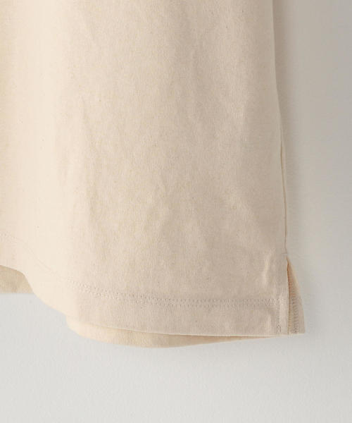 Steven Alan(スティーブンアラン)の「<Steven Alan> TRKY LOOSE MOCKNECK-TEE/Tシャツ(Tシャツ/カットソー・メンズ・オフホワイト/ブラック/マスタード/ベージュ/ホワイト・X-LARGE/SMALL/MEDIUM/LARGE)」の6枚目の写真