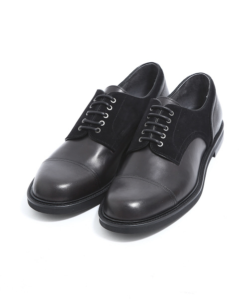 alfredoBANNISTER（アルフレッドバニスター）の「染めヒール切替シューズ（ドレスシューズ・メンズ・ブラック/ダークブラウン/グレー・39/40/41/42/43/44）」の16枚目の写真