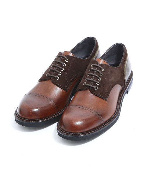 alfredoBANNISTER（アルフレッドバニスター）の「染めヒール切替シューズ（ドレスシューズ・メンズ・ブラック/ダークブラウン/グレー・39/40/41/42/43/44）」の13枚目の写真