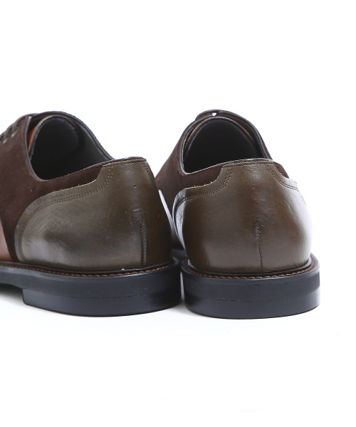 alfredoBANNISTER（アルフレッドバニスター）の「染めヒール切替シューズ（ドレスシューズ・メンズ・ブラック/ダークブラウン/グレー・39/40/41/42/43/44）」の9枚目の写真