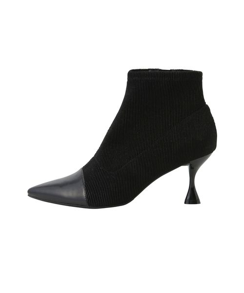 MURUA（ムルーア）の「切替ミドルブーツ（ブーツ・レディース・ブラック/キャメル・35/36/37）」の10枚目の写真