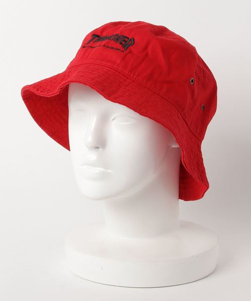 SEVENDAYS=SUNDAY(セブンデイズサンデイ)の「THRASHER バケット HAT(ハット・レディース・ブラック/レッド/ネイビー・FREE)」の3枚目の写真