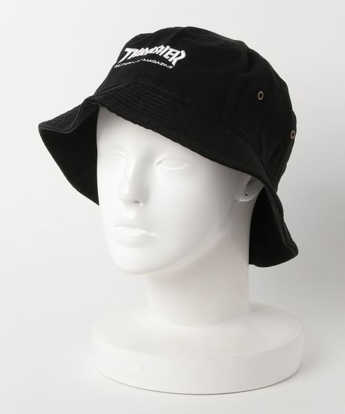 SEVENDAYS=SUNDAY(セブンデイズサンデイ)の「THRASHER バケット HAT(ハット・レディース・ブラック/レッド/ネイビー・FREE)」の1枚目の写真