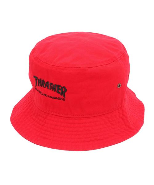 SEVENDAYS=SUNDAY(セブンデイズサンデイ)の「THRASHER バケット HAT(ハット・レディース・ブラック/レッド/ネイビー・FREE)」の5枚目の写真