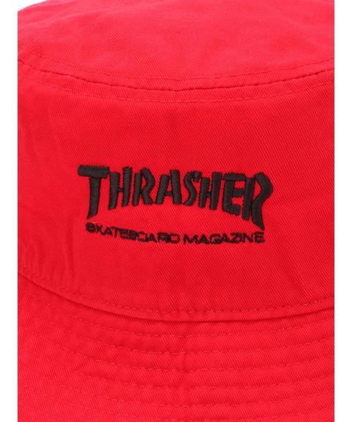 SEVENDAYS=SUNDAY(セブンデイズサンデイ)の「THRASHER バケット HAT(ハット・レディース・ブラック/レッド/ネイビー・FREE)」の9枚目の写真