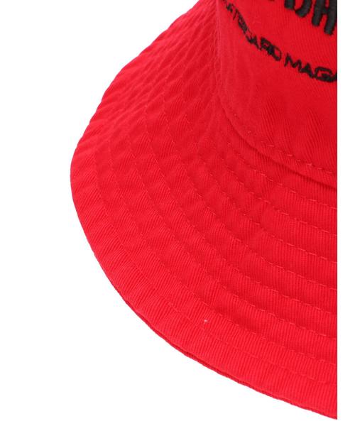 SEVENDAYS=SUNDAY(セブンデイズサンデイ)の「THRASHER バケット HAT(ハット・レディース・ブラック/レッド/ネイビー・FREE)」の10枚目の写真