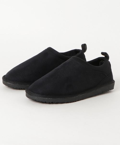 STYLEBLOCK（スタイルブロック）の「ボアスリッポンムートンブーツ（ブーツ・メンズ・ブラック/ダークブラウン・25.5cm/26.0cm/26.5cm/27.0cm/28.0cm/25.0cm）」の2枚目の写真