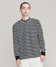 blurhms | ＜blurhms＞ STRIPE POC MN/カットソー(Tシャツ/カットソー)