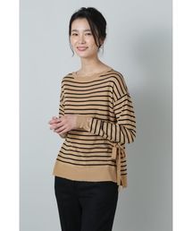 NATURAL BEAUTY BASIC | ハトメボタンニット(ニット/セーター)