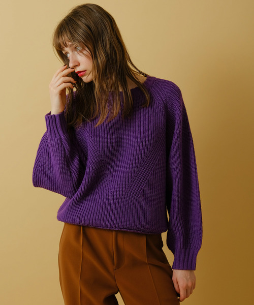 BULKY KNIT PULLOVER /バルキーニットプルオーバー