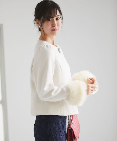 tocco closet（トッコ クローゼット）の「ビジューブローチつき