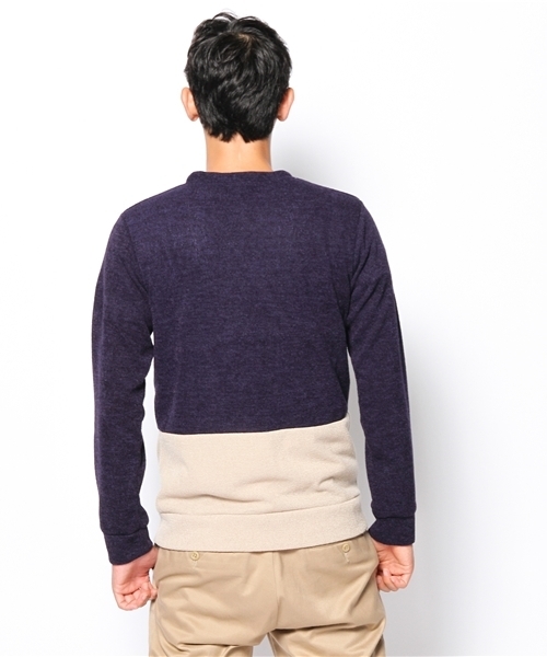 NANO universe（ナノユニバース）の「ブークレバイカラーカーデ（カーディガン/ボレロ・メンズ・グレー/ネイビー/ブラック/ターコイズブルー・SMALL/MEDIUM/LARGE/X-LARGE）」の10枚目の写真