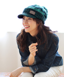 sankyo shokai | イタリア製糸ニットキャスケット(キャスケット)