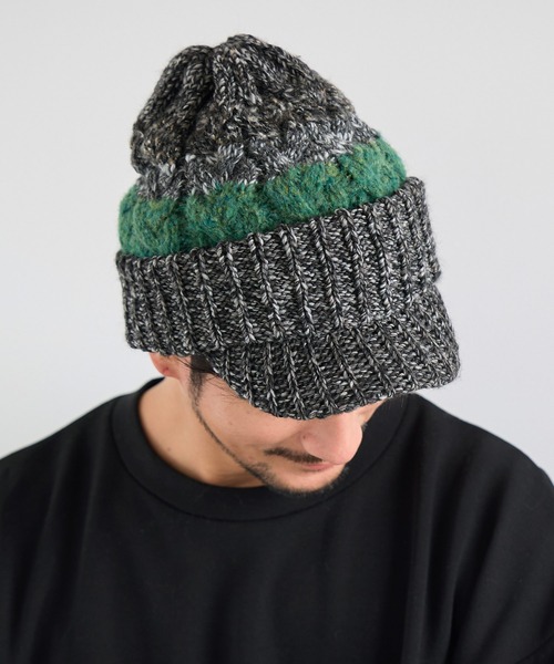 sankyo shokai（サンキョウショウカイ）の「イタリア製糸ニットキャスケット（キャスケット・レディース・ライトグレー/レッド/ピンク/ターコイズブルー/ダークグレー/オレンジ/マスタード・フリー）」の11枚目の写真