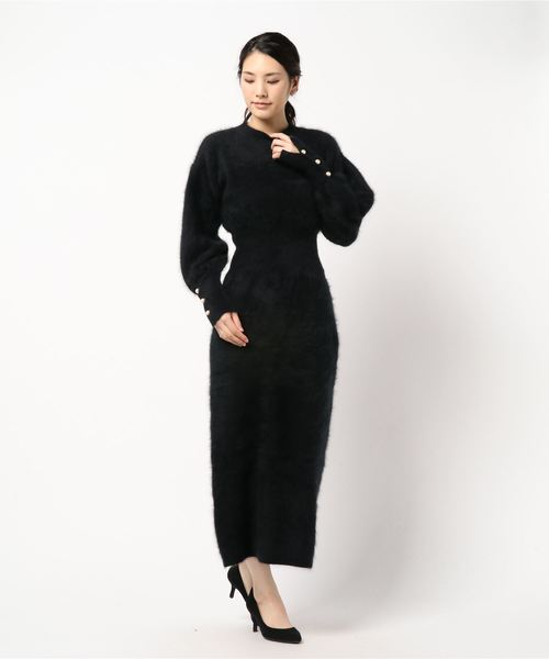 セール】IENA LA BOUCLE シャギーパールワンピース