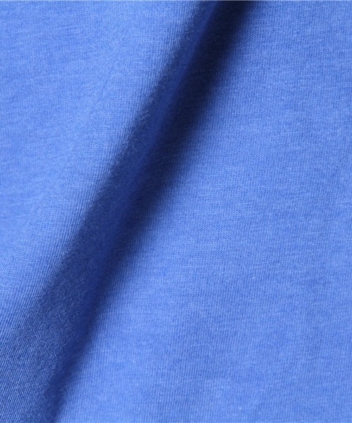 WEGO（ウィゴー）の「WEGO/Uネック7分袖Tシャツ（Tシャツ/カットソー・メンズ・ホワイト/ブラック/ブルー/ライトピンク・MEDIUM/SMALL/LARGE）」の10枚目の写真