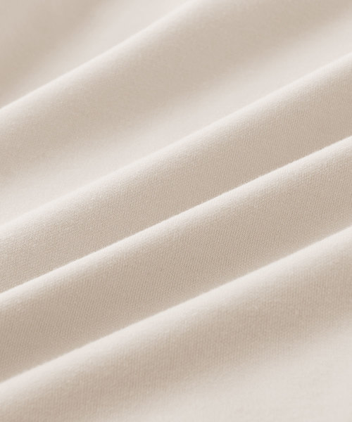 Chaco closet(チャコ クローゼット)の「スウェット フレア マーメイドフレアロングワンピース(ワンピース・レディース・ブラック/ネイビー/カーキ/杢グレー/ベージュ/オフホワイト/モカ/テラコッタ・FREE)」の9枚目の写真