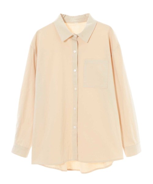 fifth(フィフス)の「ワンポケットコットンシャツ(シャツ/ブラウス・レディース・カーキ/ベージュ・MEDIUM)」の9枚目の写真