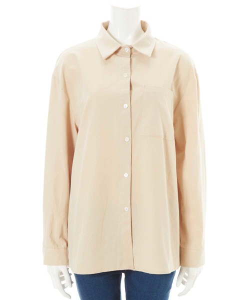 fifth(フィフス)の「ワンポケットコットンシャツ(シャツ/ブラウス・レディース・カーキ/ベージュ・MEDIUM)」の7枚目の写真