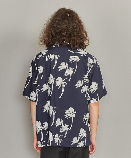 BEAUTY&YOUTH UNITED ARROWS（ビューティーアンドユースユナイテッドアローズ）の「BY ドレーププリント ワイドフォルム オープンカラー シャツ（シャツ/ブラウス・メンズ・ベージュ/ロイヤルブルー/ネイビー・M/L/XL/S）」の19枚目の写真