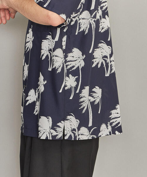 BEAUTY&YOUTH UNITED ARROWS（ビューティーアンドユースユナイテッドアローズ）の「BY ドレーププリント ワイドフォルム オープンカラー シャツ（シャツ/ブラウス・メンズ・ベージュ/ロイヤルブルー/ネイビー・M/L/XL/S）」の15枚目の写真