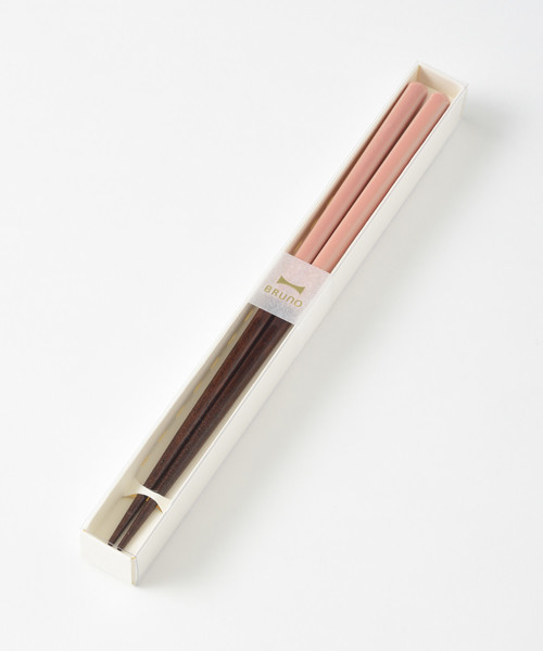 BRUNO（ブルーノ）の「BRUNOカラー角丸箸（カトラリー・レディース・パープル/グレー/グリーン/アイボリー/ブルーグレー/ピンク/ホワイト/パープル系その他・ﾌﾘ-）」の8枚目の写真