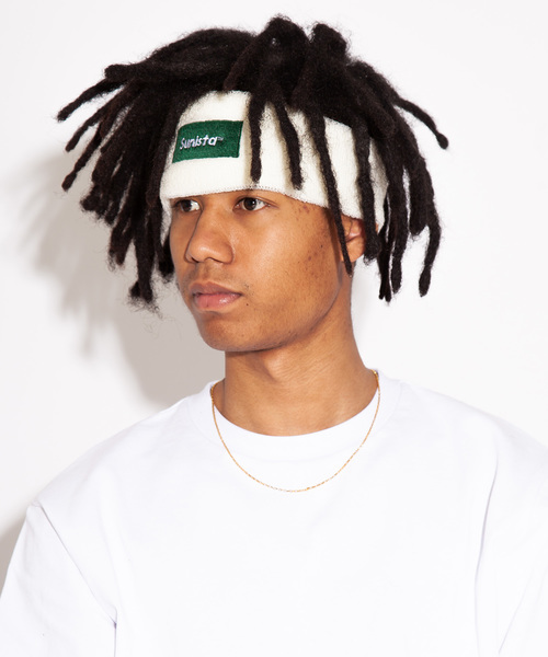 sunista（サニスタ）の「sunista / BOX / COOL MAX BOX embroidery HAIR BAND（ヘアバンド・メンズ・ホワイト系その他/グレー系その他/グリーン系その他/パープル系その他/ホワイト系その他2・FREE）」の9枚目の写真