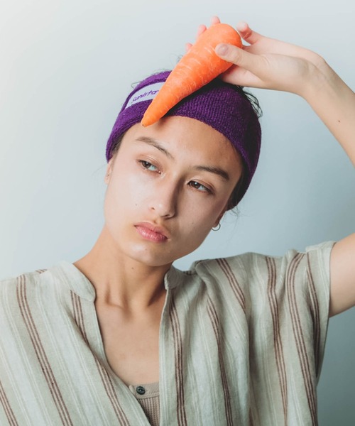 sunista（サニスタ）の「sunista / BOX / COOL MAX BOX embroidery HAIR BAND（ヘアバンド・メンズ・ホワイト系その他/グレー系その他/グリーン系その他/パープル系その他/ホワイト系その他2・FREE）」の17枚目の写真