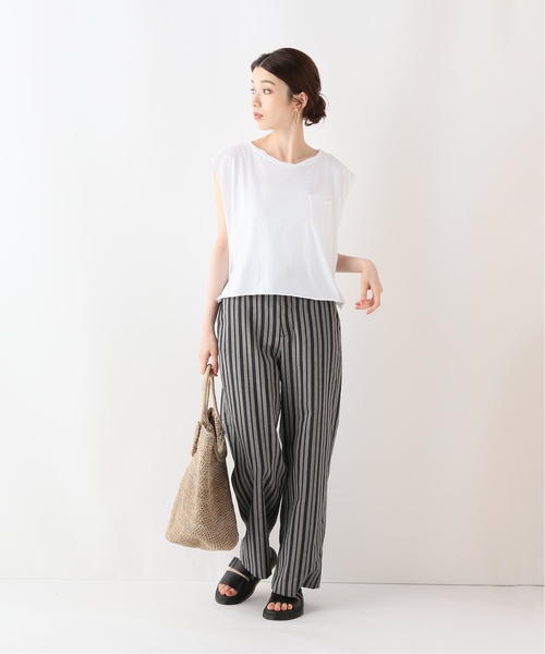 CAL．Berries（カルベリーズ）の「【CAL.Berries / カルベリーズ】 ツイストタンクトップ（タンクトップ・レディース・ホワイト/レッド/グリーン・SMALL）」の5枚目の写真