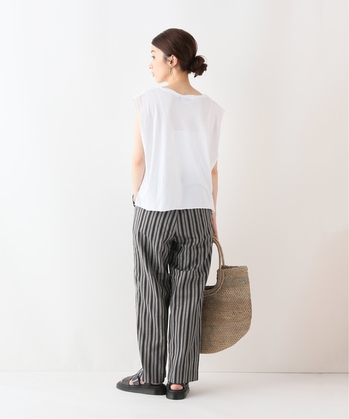 CAL．Berries（カルベリーズ）の「【CAL.Berries / カルベリーズ】 ツイストタンクトップ（タンクトップ・レディース・ホワイト/レッド/グリーン・SMALL）」の13枚目の写真