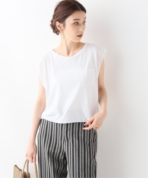 CAL．Berries（カルベリーズ）の「【CAL.Berries / カルベリーズ】 ツイストタンクトップ（タンクトップ・レディース・ホワイト/レッド/グリーン・SMALL）」の8枚目の写真