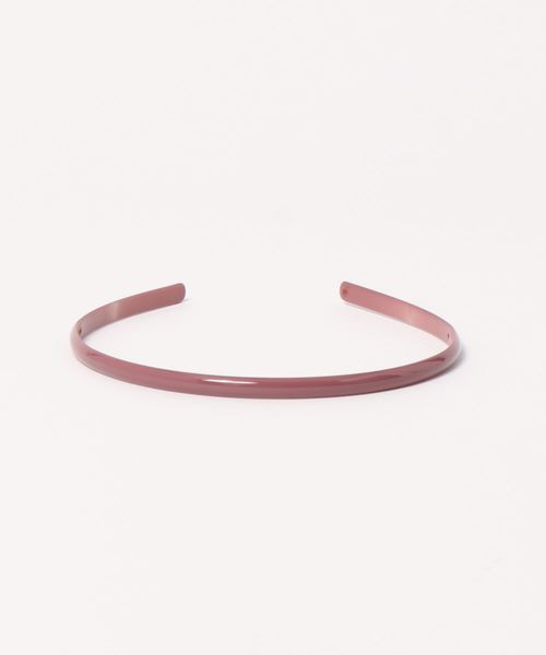 one after another NICE CLAUP（ワンアフターアナザーナイスクラップ）の「つやつやカチューシャ（カチューシャ・レディース・ベージュ/ラベンダー/ピンク・FREE）」の4枚目の写真