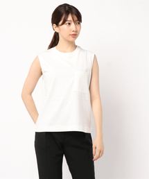 AMERICAN HOLIC | ポケット付ノースリーブプルオーバー(Tシャツ/カットソー)