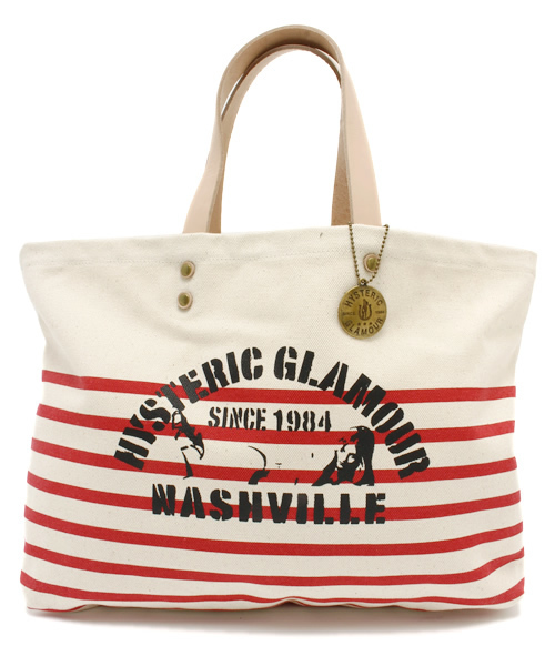 HYSTERIC GLAMOUR NASHVILLE トートバッグ HYSTERIC GLAMOUR NASHVILLE トートバッグ