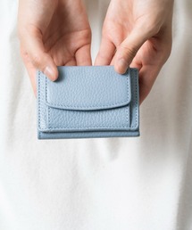 MURA（ムラ）の「イタリアン/フルグレイン シュリンク レザー スキミング防止 ミニ財布 三つ折り財布（財布）」