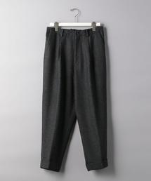 EN ROUTE | ＜EN ROUTE（アンルート）＞ フランネル 1プリーツ テーパード(その他パンツ)